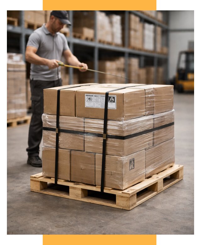 Упаковка и паллетирование грузов от 3537 р. | СетСервис-Ссв