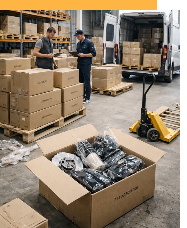 Доставка автозапчастей из Европы от 12631 руб быстро и надёжно