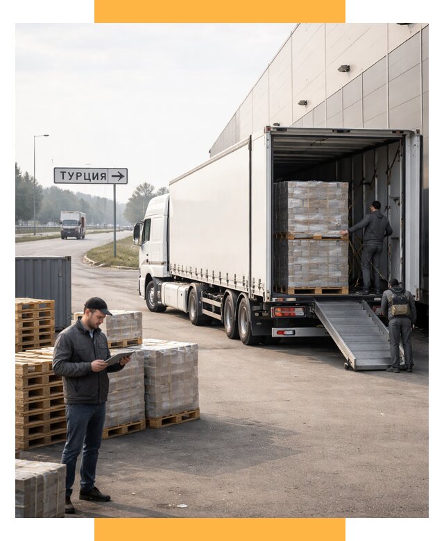 Автоперевозки и доставка фурой из Турции от 121260 р. | СетСервис-Ссв