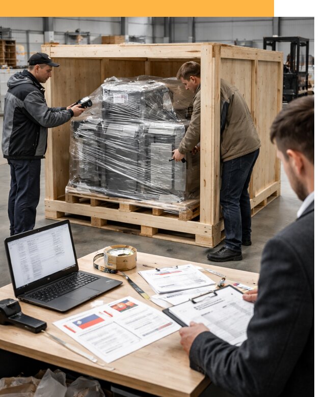 Доставка промышленного оборудования из США от 65683 руб