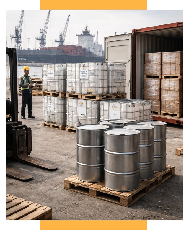 Доставка химического сырья из Индии от 252625 р. | СетСервис-Ссв