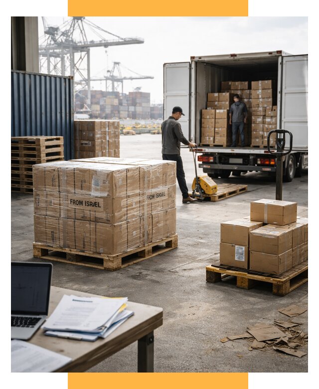 Доставка грузов из Израиля от 15158 р., логистика от СетСервис-Ссв