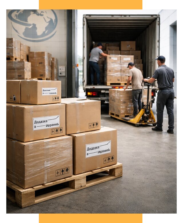 Доставка грузов в Израиль и экспорт от 45473 р. СетСервис-Ссв