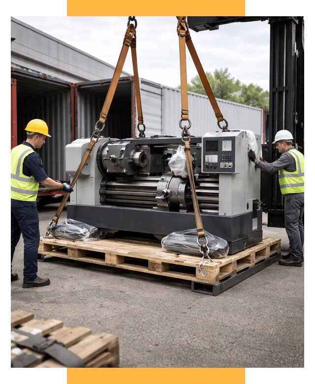 Перевозка станков и таможня от 60630 р. | СетСервис-Ссв логистика