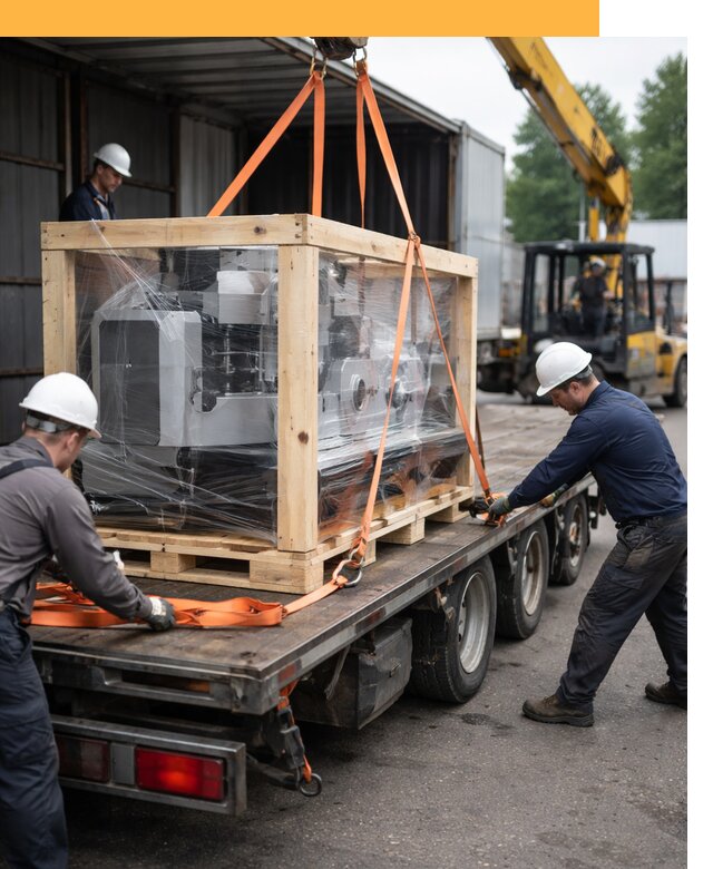 Международная перевозка станков любой сложности от 60630