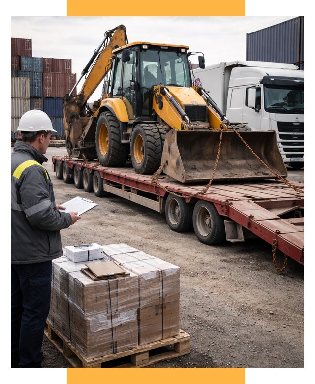 Международная перевозка спецтехники от 45473 р., СетСервис-Ссв