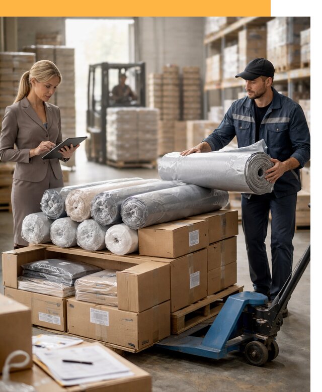 Перевозка текстиля по миру от 15158 руб. с таможней и страхованием