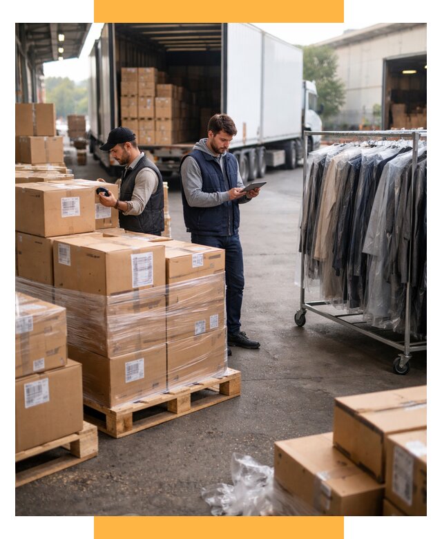 Перевозка и доставка одежды из Китая от 7579 р., СетСервис-Ссв