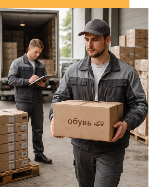 Международная перевозка обуви с таможенным оформлением от 4547