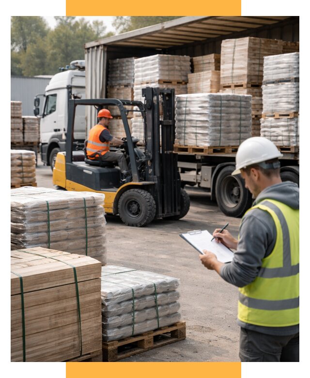 Перевозка строительных материалов от 5558 р. | СетСервис-Ссв