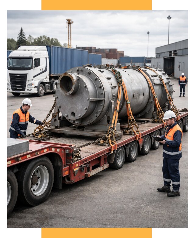 Перевозка тяжеловесных грузов под ключ от 151575 р. | СетСервис-Ссв