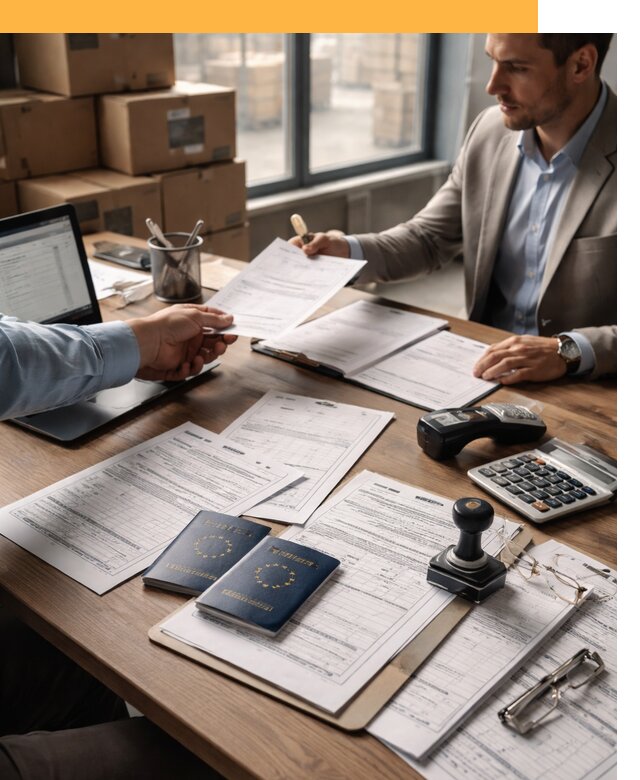 Таможенное оформление грузов из Европы от 8589 руб