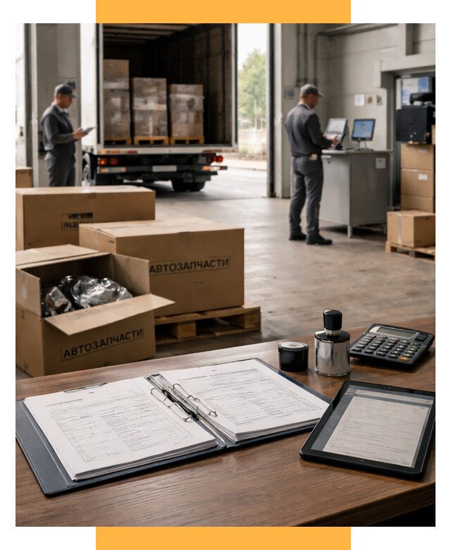 Таможенное оформление автозапчастей под ключ от 8589 р., СетСервис-Ссв