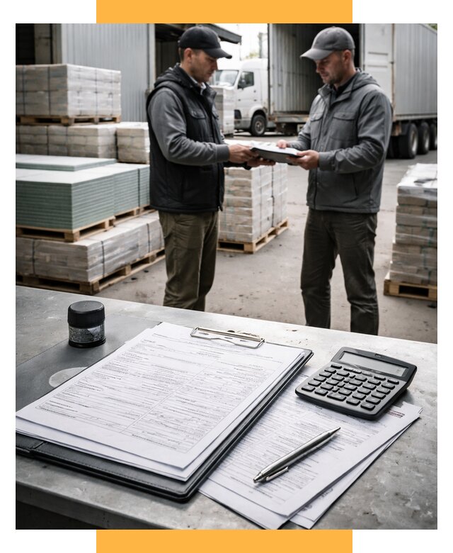 Таможенное оформление стройматериалов от 8589 р. | СетСервис-Ссв