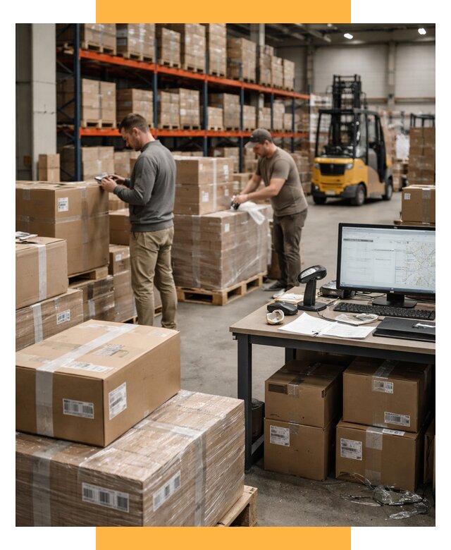 Склад консолидации в Европе от 6568 р., услуги СетСервис-Ссв